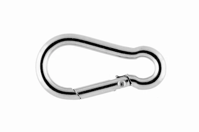 Mousqueton Acier Inox V4A 3x30 MM Mousqueton Schlüsselkarabiner
