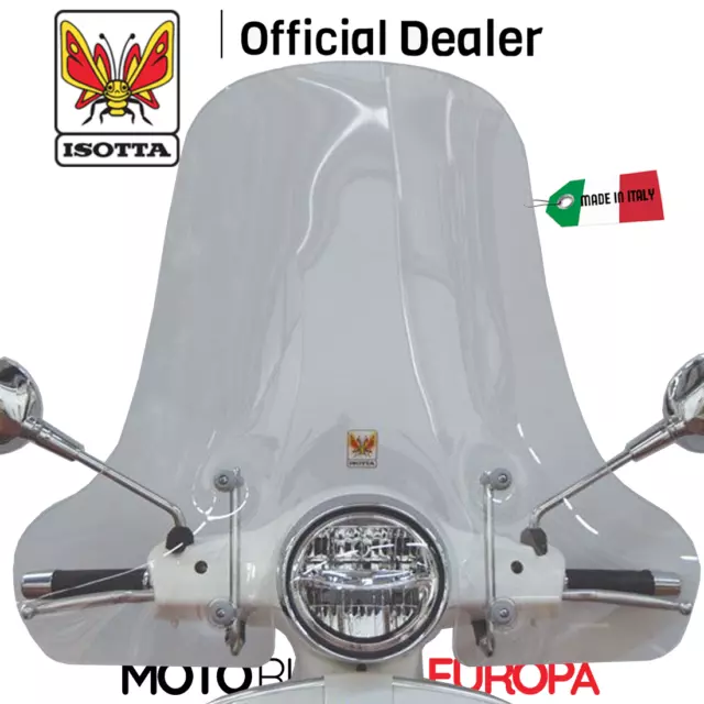 Parabrezza Cupolino Piaggio Vespa Gts Hpe 125 300 Del 2009 Con Attacchi