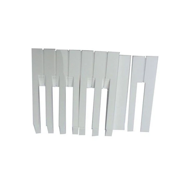 Repair Replacement Parts 52pcs Piano Keytops White-Pianos Keytop Accessories
