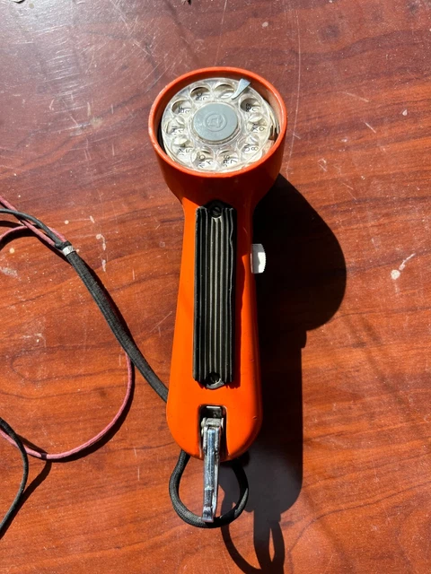 WESTERN ELECTRIC Linemans Bell System Rotary Hand Set Line Test Tool Orange VTG