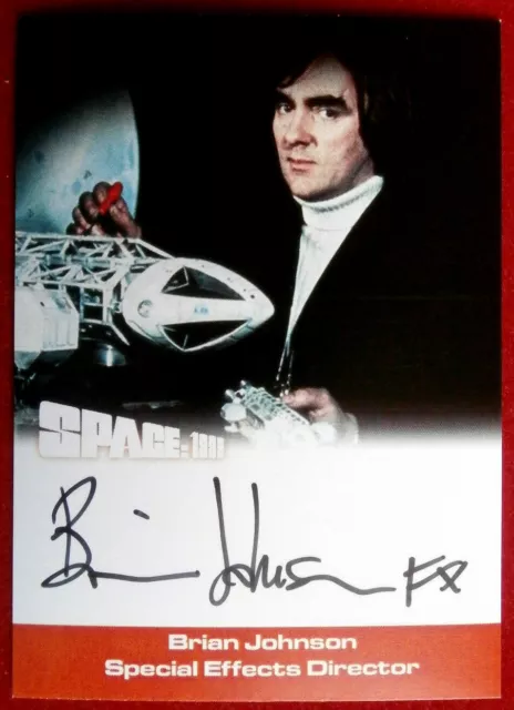 SPACE 1999 - BRIAN JOHNSON - persönlich signierte Autogrammkarte BJ1 - SFX