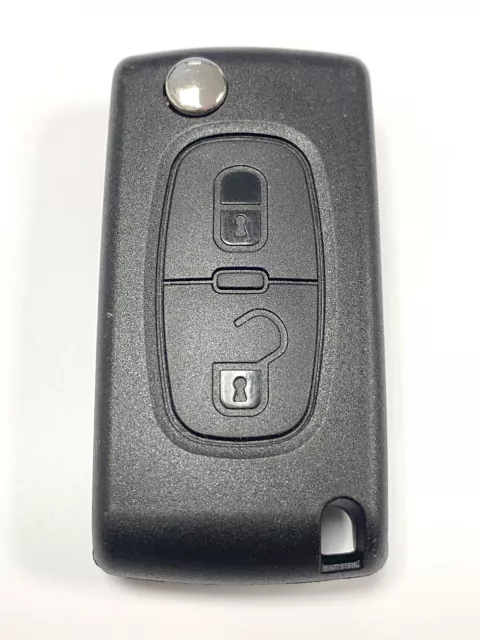 RFC 2 button flip key case for Citroen C3 remote fob 2010 - 2016