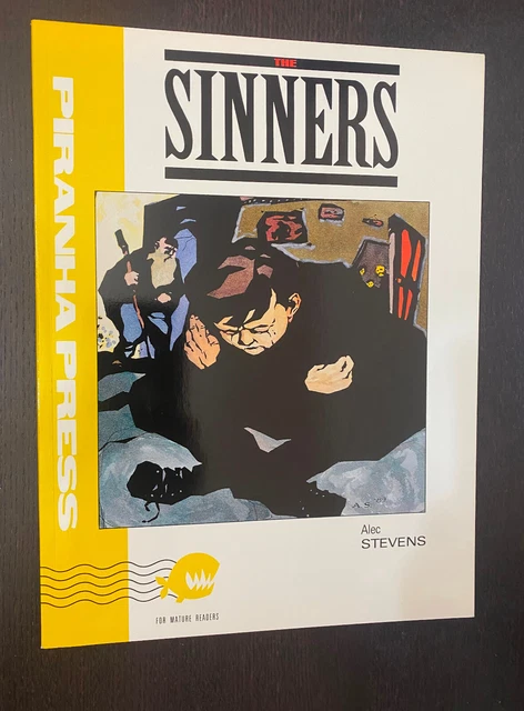 SINNERS #1 GN (Piranha Press 1989) -- Independent Copper Age -- NM-