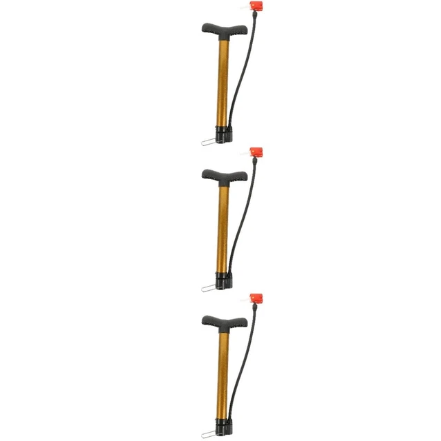 3 piezas inflador de neumáticos portátiles bomba de bicicleta bicicletas bombas de baloncesto