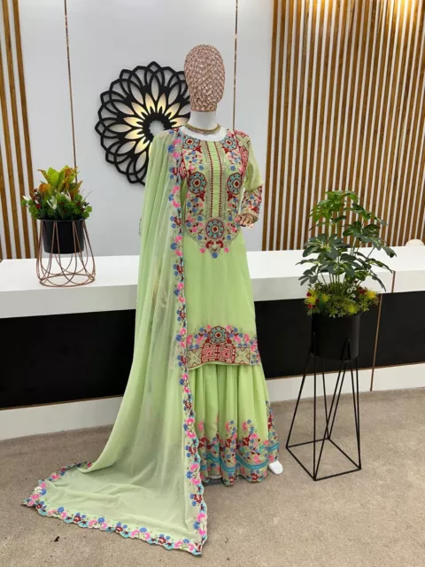 Designer Wedding Party Wear Salwar Kameez New Bollywood Pakistani Dress Indian