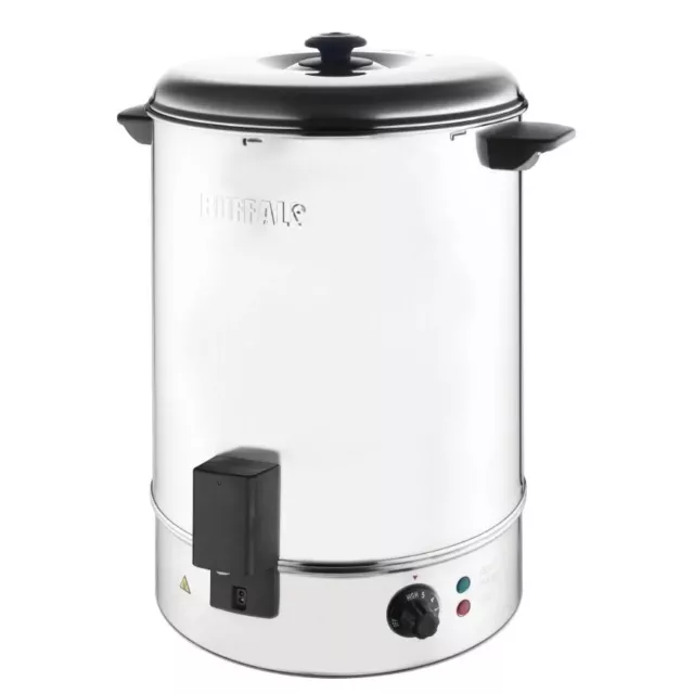 Hot Water Boiler With Hands Free Tap Function Manual Fill 30L Catering Tea Urn