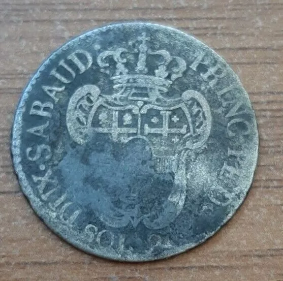 ITALIE / SARDAIGNE ; Pièce 20 SOLDI 1795 (#S1109)