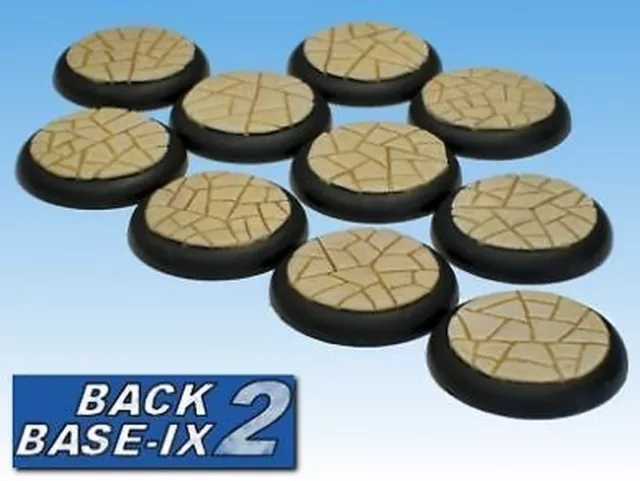 30mm Resin Scenic RS Bases (10) Random Tile