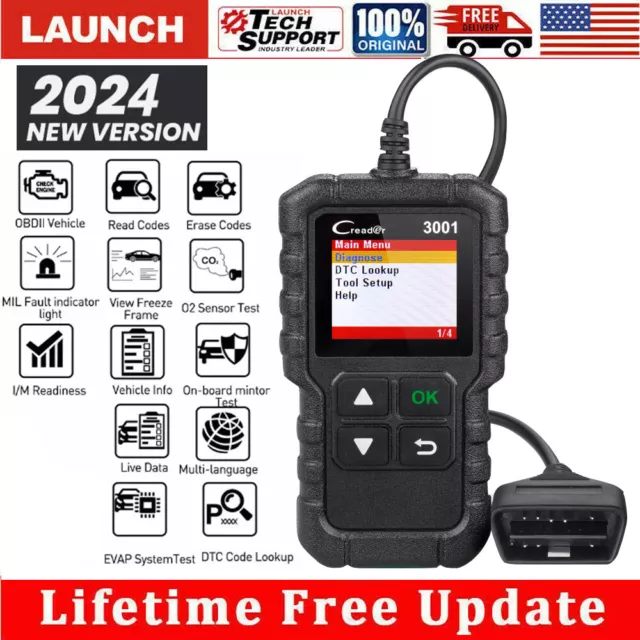 Automotive OBD2 Scanner OBD Code Reader Car Check Engine Fault Diagnostic Tool