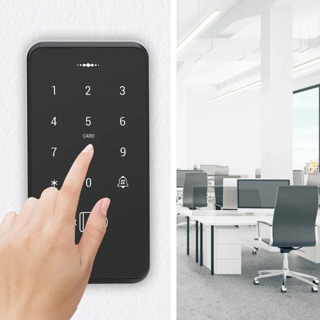 Controller Accesso 3000 Utenti Tastiera Ingresso Porta Pannello Smart Storage