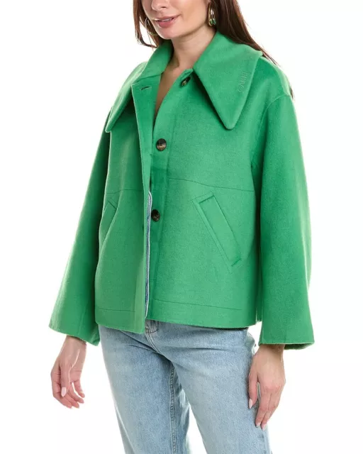 Ganni Wool-Blend Jacket Women's