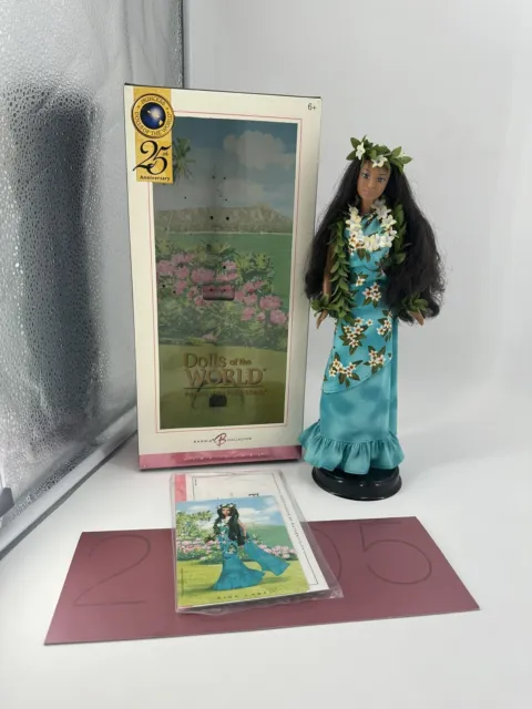 PRINCESS of the PACIFIC ISLANDS Dolls of World Barbie Hawaiian Hawaii Retired