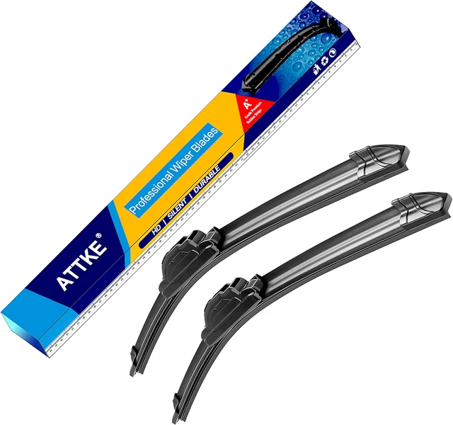 Front Windscreen Wiper Blades 24" + 20" Set for U/J Original Equipment Replacem