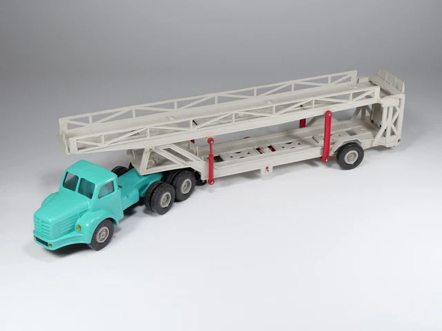 Miniature Norev 1/43 – Tracteur Berliet TBO 15, Transporteur Bleu Turquoise