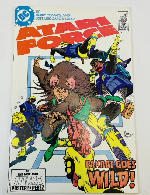 Atari Force #3 DC Comics 1984 Gerry Conway Jose Luis Garcia Lopez VF