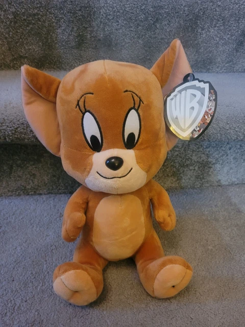 TOM AND JERRY Jerry 11” SOFT PLUSH TOY WB Warner Bros Brand New Tagged ...