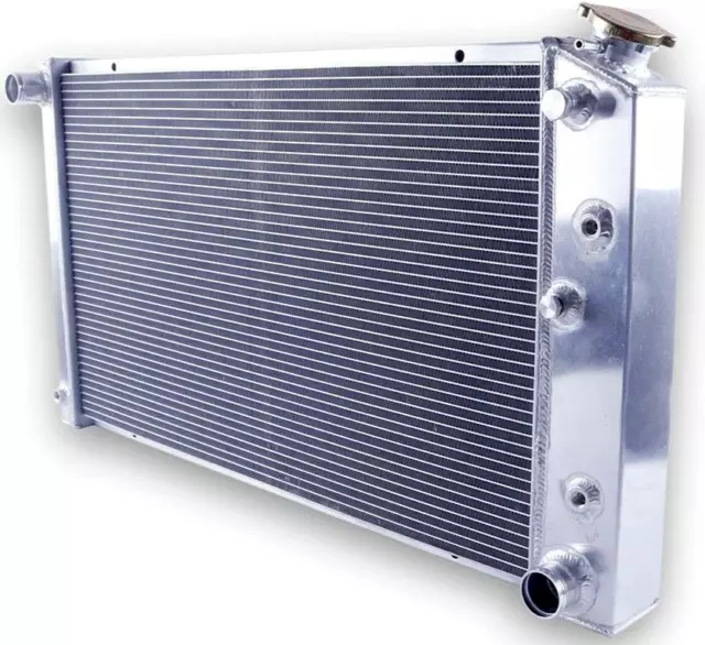 3 Row Aluminum Radiator For 1968-1972 Buick Skylark/Chevy Chevelle/Pontiac GTO 2