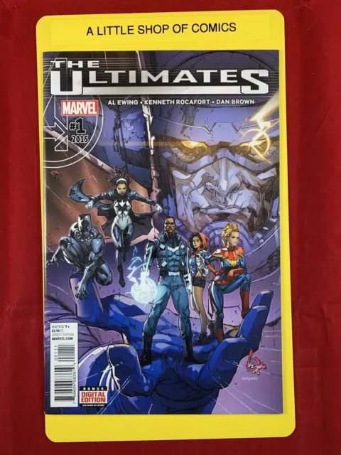 Ultimates #1 (2015) 1st appearance of Ayo of Dora Milaje Falcon Winter Soldier