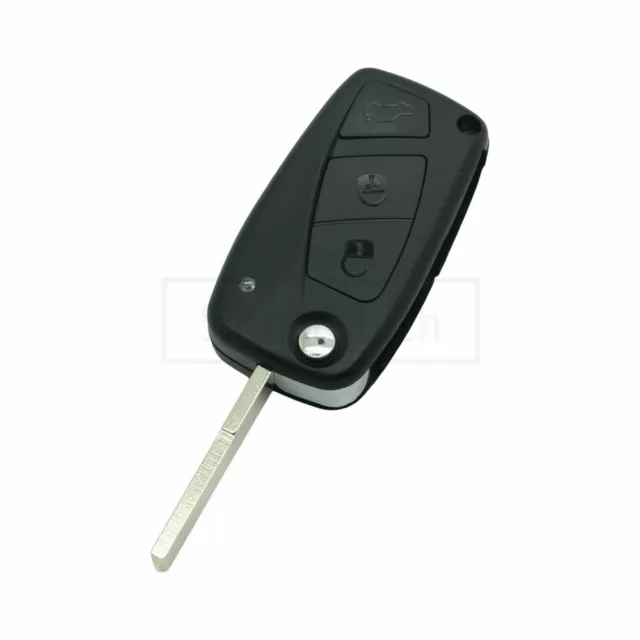 New Remote Flip Key Case Shell fit for FIAT Punto Ducato Panda Stilo 3 Button