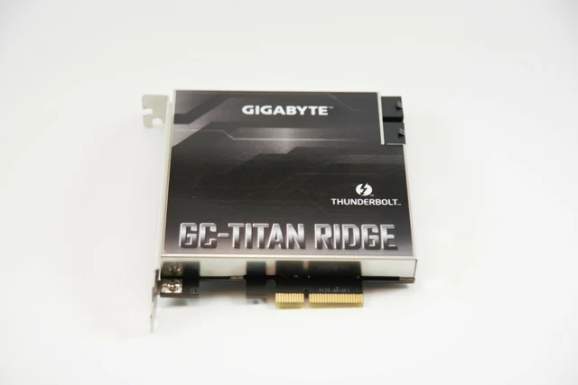 Titan Ridge GIGABYTE GC-TITAN RIDGE Thunderbolt 3 PCI-Ex4 add on Card $75.00 ...