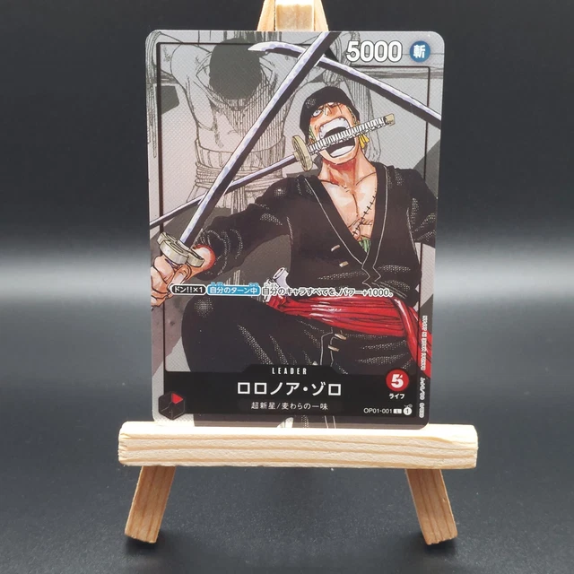 RORONOA ZORO ALT Art OP01001 L 25th Edition one piece card game EUR 7