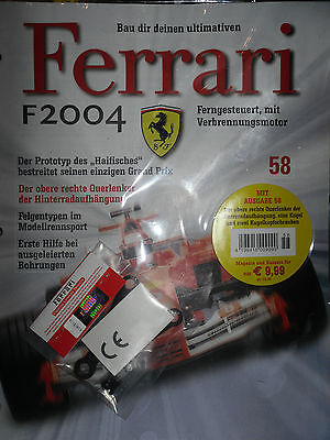 Ferrari f2004/Kyosho/modélisme/DEAGOSTINI/sortie 67/neu neuf dans sa boîte 