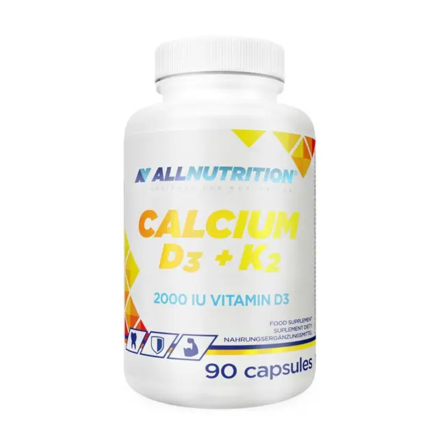 Allnutrition Vitamina K 100 Μg Vitamina D 50 Μg 2000 Iu Calcio 750MG 90 Cápsulas