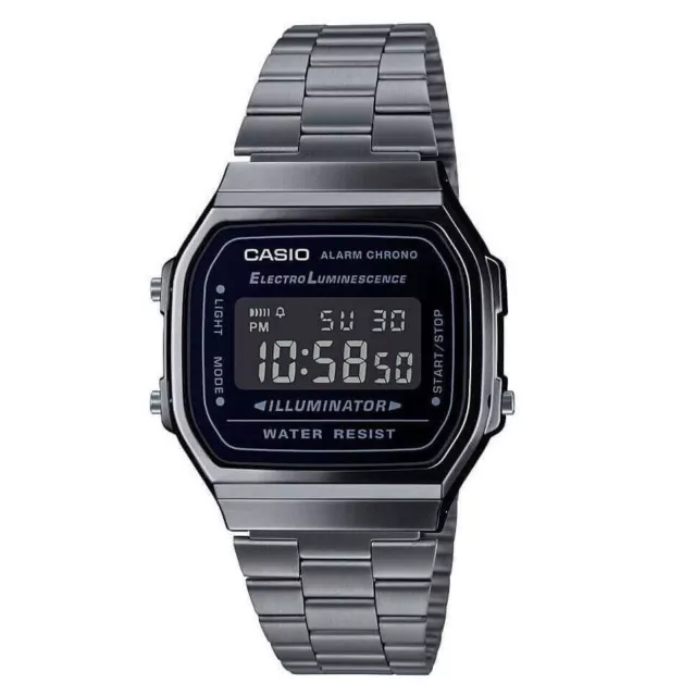 Casio Digital Watch A168WEGG-1BEF Retro Collection