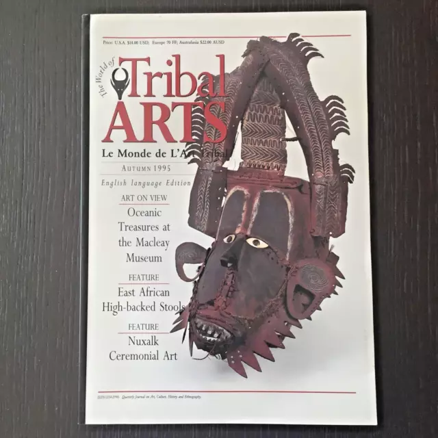 Tribal Arts Magazine Collectible Autumn/95 Issue English Language Edition~TAA/95