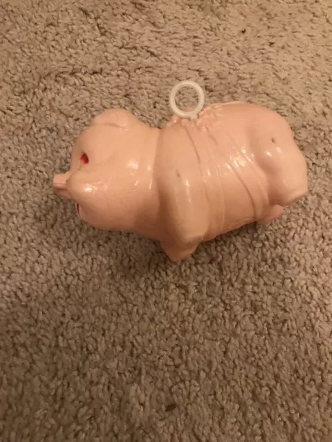 Vintage Irwin Mini Pig Bank Coin #8 Carnival Piggy Bank 3.5”x5”