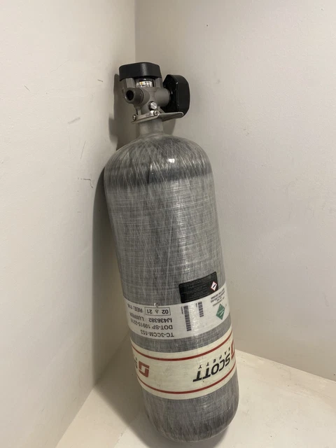 Carbon Fiber Cylinder (2021) Scott Scba Air Pack