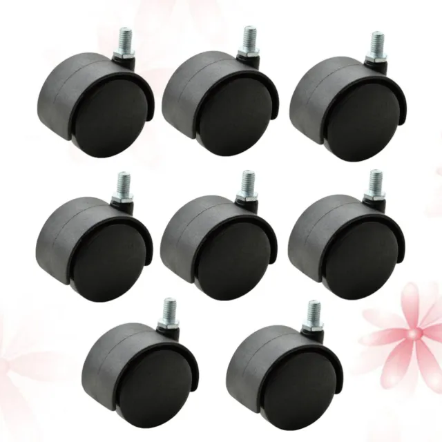 8pcs casters Replacement Stool Wheel  Chair Caster Wheel Caster