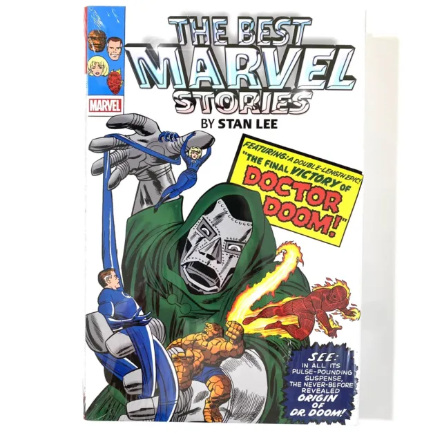 Best Marvel Stories Stan Lee Omnibus Dr Doom DM Variant New Sealed FAST SHIPPING