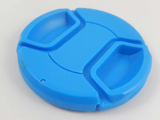 Capuchon Bouchon d'objectif -bleu- 58mm pour Minolta