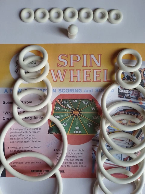 Kit élastiques Pour Flipper Williams Jubilee – Neuf – Pinball Rubber Kit