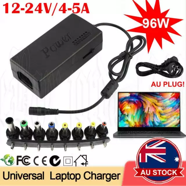 Universal AC Adapter Laptop Charger for Asus Acer HP Toshiba Dell Notebook Multi