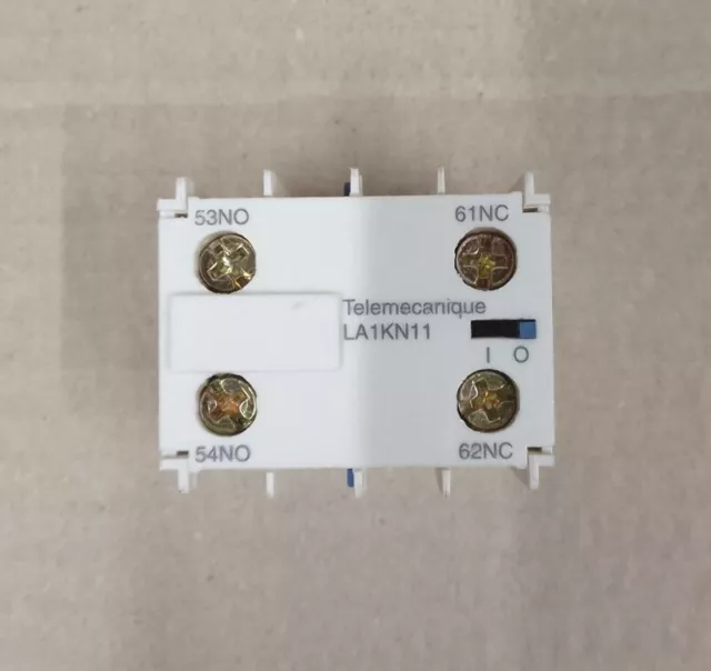 2 x NEW Telemecanique Contact Block 1NO/1NC LA1KN11