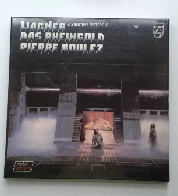 Wagner Das Rheingold 3x LP box set - Pierre Boulez Bayreuther Festspiele SEALED
