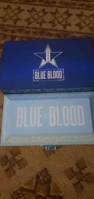 Jeffree Star Cosmetics BLUE BLOOD Eyeshadow Palette 100% Authentic BNIB