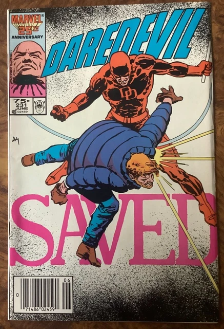 Daredevil 231 VF/NM Newsstand Born Again Frank Miller Upcoming Disney+ Marvel