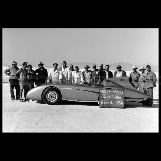 Photo A.039629 AUSTIN HEALEY 100 S STREAMLINER 1954 BONNEVILLE