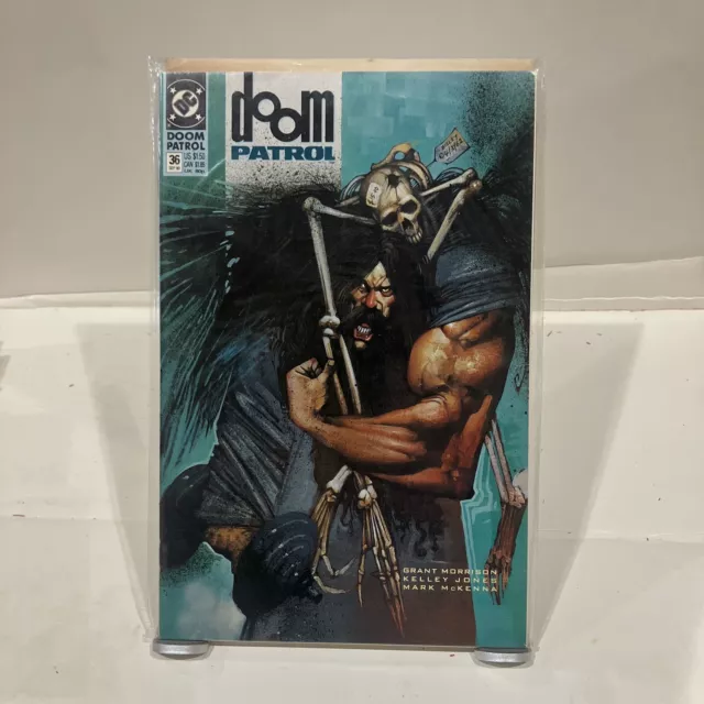 Doom Patrol #36 1st Full Flex Mentallo Morrison Bisley DC Comics 1990
