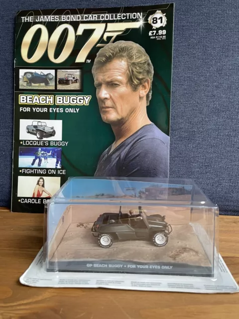 JAMES BOND CAR Collection Beach Buggy No:81 For Your Eyes Only. New ...