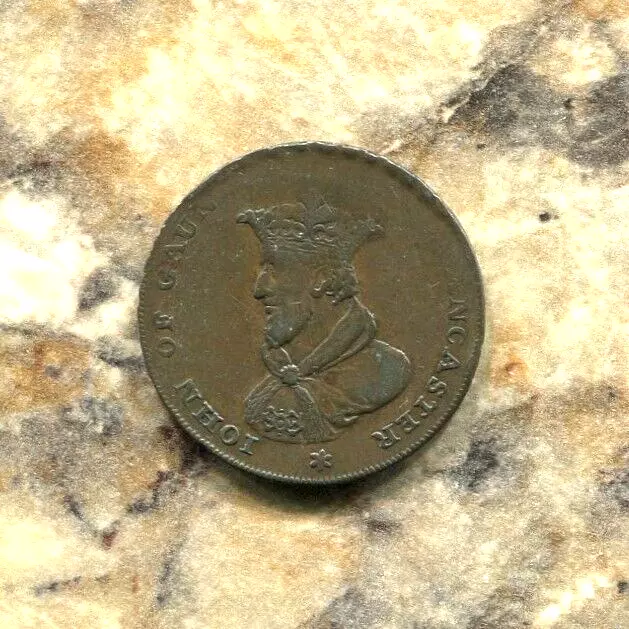United Kingdom - Historical Iohn Of Gaunt Duke Of Lancaster Half Penny, 1794