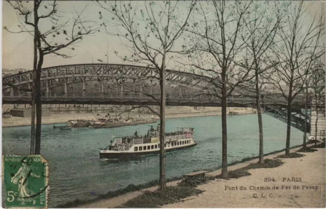 CPA PARIS 16e Pont du Chemin de fer de Passy (923736)