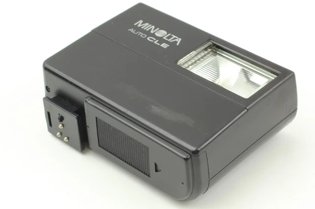 *EXC+5* MINOLTA Auto CLE TTL Electro Flash Strobe For CLE From JAPAN 3