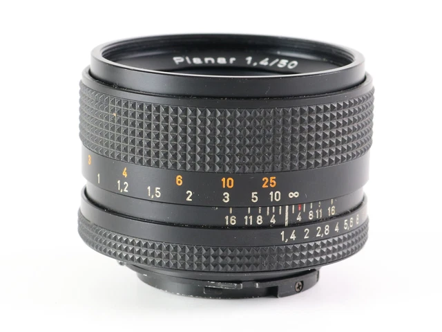 Objektiv Carl Zeiss Planar 1.4/50 50mm 50 mm T* 1:1.4 1.4 Contax Yashica