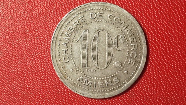 CHAMBRE DE COMMERCE DE MARSEILLE 10 Centimes Marseille fnc_650344 Nécessité