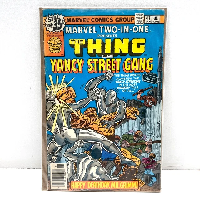 The Thing & Yancy Street Gang #47 Marvel Comics Two-in-One Comic Book