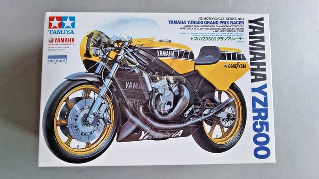 UNE TRÈS JOLIE moto Tamiya Yamaha Rz250 1/12 série n°2/kit n°1402 EUR